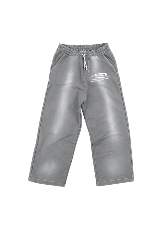 GREY FADED SWEATPANTS