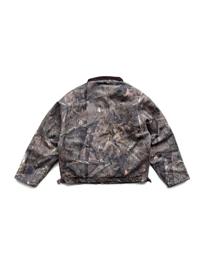 CAMO CANVAS WORK JACKET